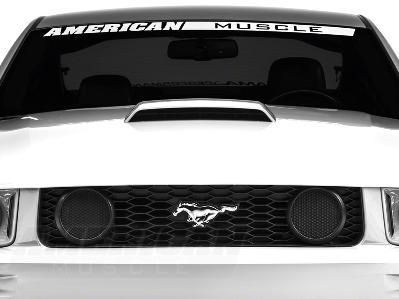 MMD Mustang Hood Scoop; Unpainted 71323-00 (05-09 Mustang GT
