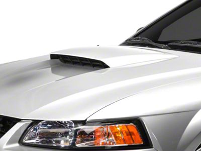 MMD Hood Scoop; Unpainted (99-04 Mustang GT; 99-02 Mustang V6; 2001 Mustang Bullitt)