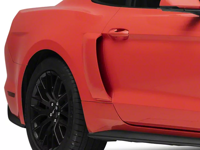 MMD V-Series Side Scoops; Pre-Painted (15-23 Mustang)