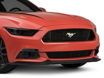 SpeedForm Modern Billet Grille with 1-Piece Lower; Black (15-17 Mustang GT)