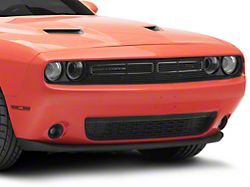 SpeedForm Modern Billet Upper Billet Grille Overlay; Black (15-23 Challenger)