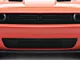 SpeedForm Modern Billet Upper Billet Grille Overlay; Black (15-23 Challenger)