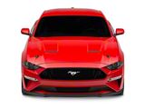 SpeedForm Modern Billet Hood Pin Appearance Kit; Black (15-23 Mustang)