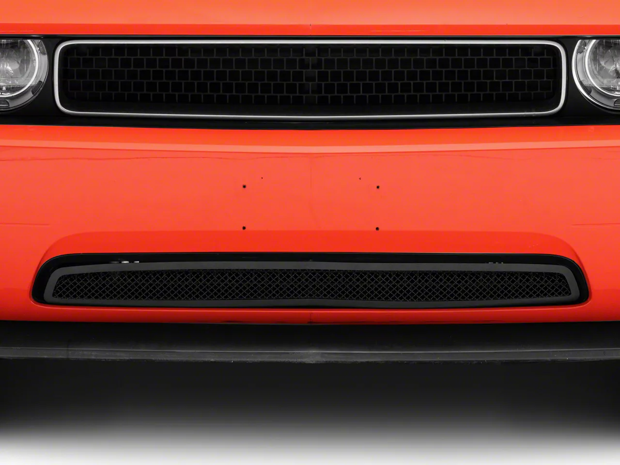 SpeedForm Challenger Modern Billet Mesh Lower Grille; Black