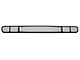 SpeedForm Modern Billet Phantom Mesh Upper Grille Overlay; Black (08-14 Challenger)