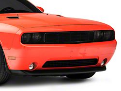 SpeedForm Modern Billet Phantom Upper Grille Overlay; Black (08-14 Challenger)