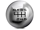 SpeedForm Modern Billet Retro Style 6-Speed Shift Knob; Polished (15-23 Mustang GT, EcoBoost, V6)