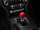 SpeedForm Modern Billet Retro Style 6-Speed Shift Knob; Red (15-23 Mustang GT, EcoBoost, V6)