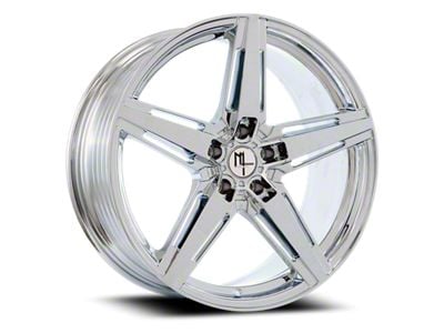 Modern Luxury MLF10 Chrome Wheel; 22x9; 35mm Offset (05-09 Mustang)