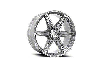 Modern Luxury MLF11 Brushed Titanium Wheel; Rear Only; 20x10.5; 45mm Offset (05-09 Mustang)