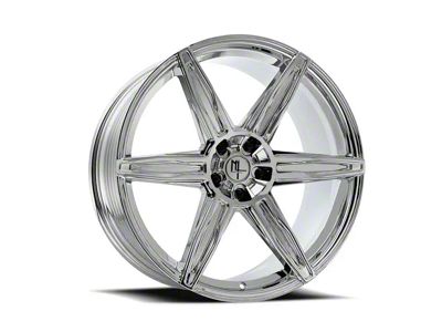 Modern Luxury MLF11 Chrome Wheel; Rear Only; 22x10.5; 38mm Offset (10-15 Camaro)