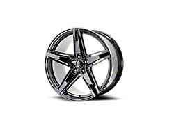 Modern Luxury MLF10 Gloss Black Wheel; Rear Only; 20x10.5; 45mm Offset (16-24 Camaro)