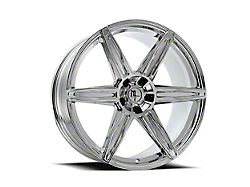Modern Luxury MLF11 Chrome Wheel; Rear Only; 20x10.5; 42mm Offset (16-24 Camaro)