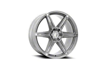 Modern Luxury MLF11 Brushed Titanium Wheel; Rear Only; 20x10.5; 45mm Offset (24-26 Mustang GT, EcoBoost)