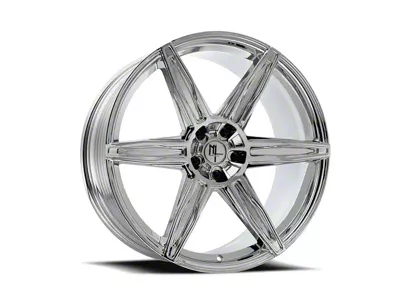 Modern Luxury MLF11 Chrome Wheel; 22x9; 35mm Offset (24-26 Mustang GT, EcoBoost)