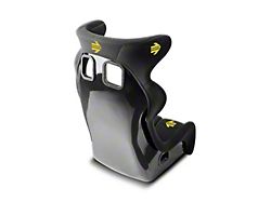 MOMO USA Daytona Evo XXL Hardshell Racing Seat; Black (Universal; Some Adaptation May Be Required)