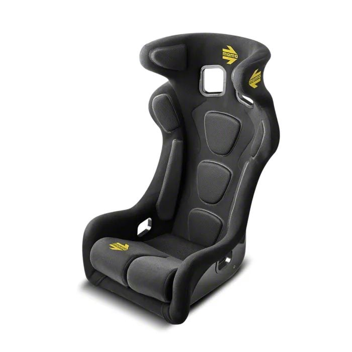 MOMO USA Corvette Daytona Evo XXL Hardshell Racing Seat; Black 1080BLK ...