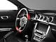 MOMO USA Quark Tuning Steering Wheel; Red (84-23 Mustang)