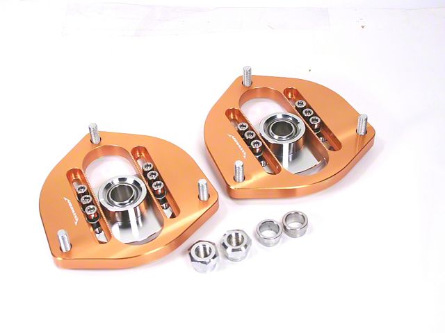 Mookeeh Super Extended Adjustable Camber Plates (16-24 Camaro)