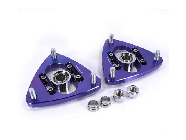 Mookeeh Extended Adjustable Camber Plates (15-24 Mustang)