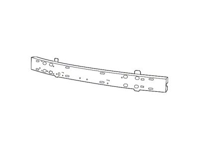 Mopar Bumper Cover Reinforcement; Front (08-23 Challenger)