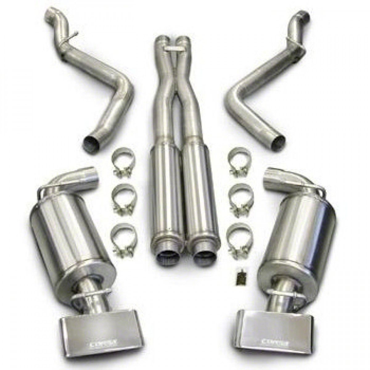 Mopar Challenger CatBack Exhaust System with Polished Tips P5155754