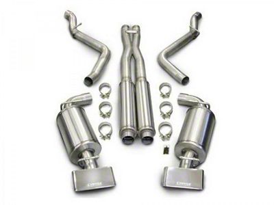 Mopar Cat-Back Exhaust System with Polished Tips (11-14 6.4L HEMI Challenger w/ Automatic Transmission)
