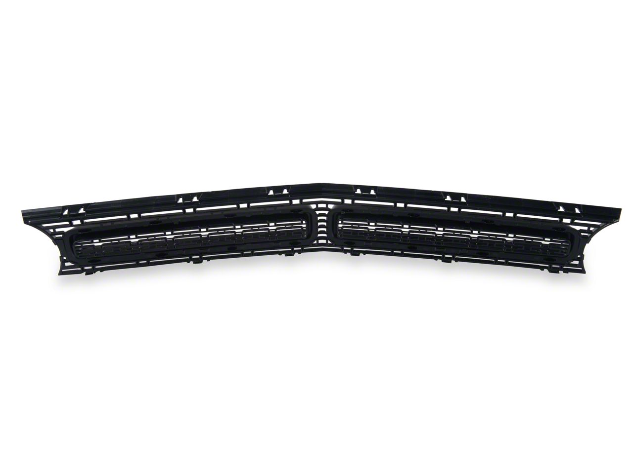 「RT-167684」 Mopar Challenger Radiator Grille with Trim Rings; Black 68262955AD