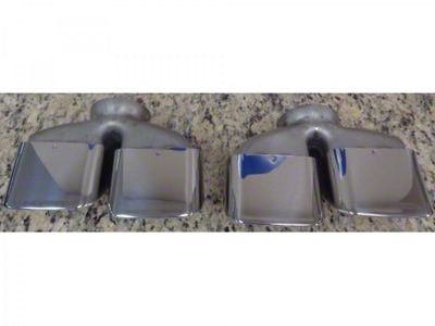 Mopar Performance Exhaust Tips; Chrome (15-16 5.7L HEMI Challenger)