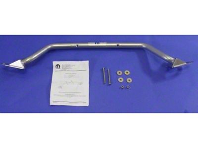 Mopar Performance Strut Tower Brace and Rear Shock Brace (11-23 5.7L HEMI, 6.4L HEMI Challenger w/o Shaker Hood)