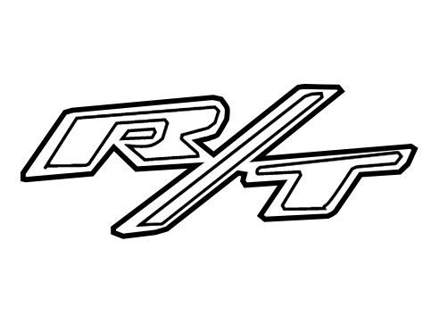 Mopar Challenger R/T Emblem 68092750AA (Universal; Some Adaptation May ...