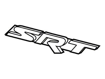 Mopar SRT Hellcat Grille Emblem (15-23 Challenger)