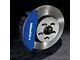 Mopar Brake Caliper Covers with MOPAR Logo; Blue; Front and Rear (11-23 3.6L Charger)
