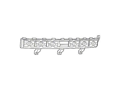 Mopar Bumper Impact Absorber; Rear (15-23 Charger)