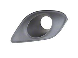 Mopar Bumper Insert; Front Left; With Hood Scoop; With Fog Lamps (15-23 Charger)