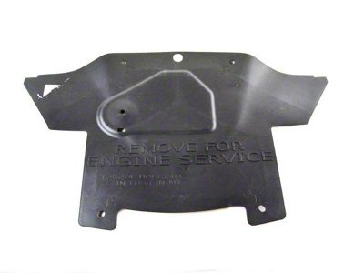 Mopar Engine Cover; Center Lower; Type 2 (15-18 Charger)