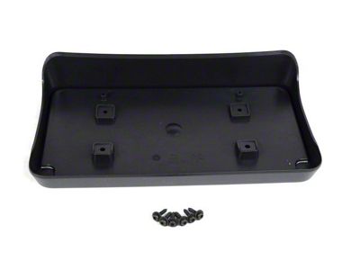 Mopar License Plate Bracket; Front; With Hood scoop (15-23 Charger)