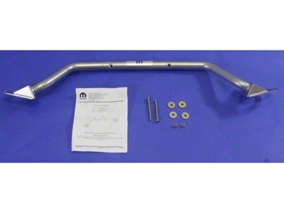 Mopar Performance Strut Tower Brace and Rear Shock Brace (06-23 5.7L HEMI, 6.4L HEMI Charger w/o Shaker Hood)