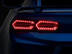 Morimoto XB LED Facelift Tail Lights; Black Housing; Red Lens (16-18 Camaro)