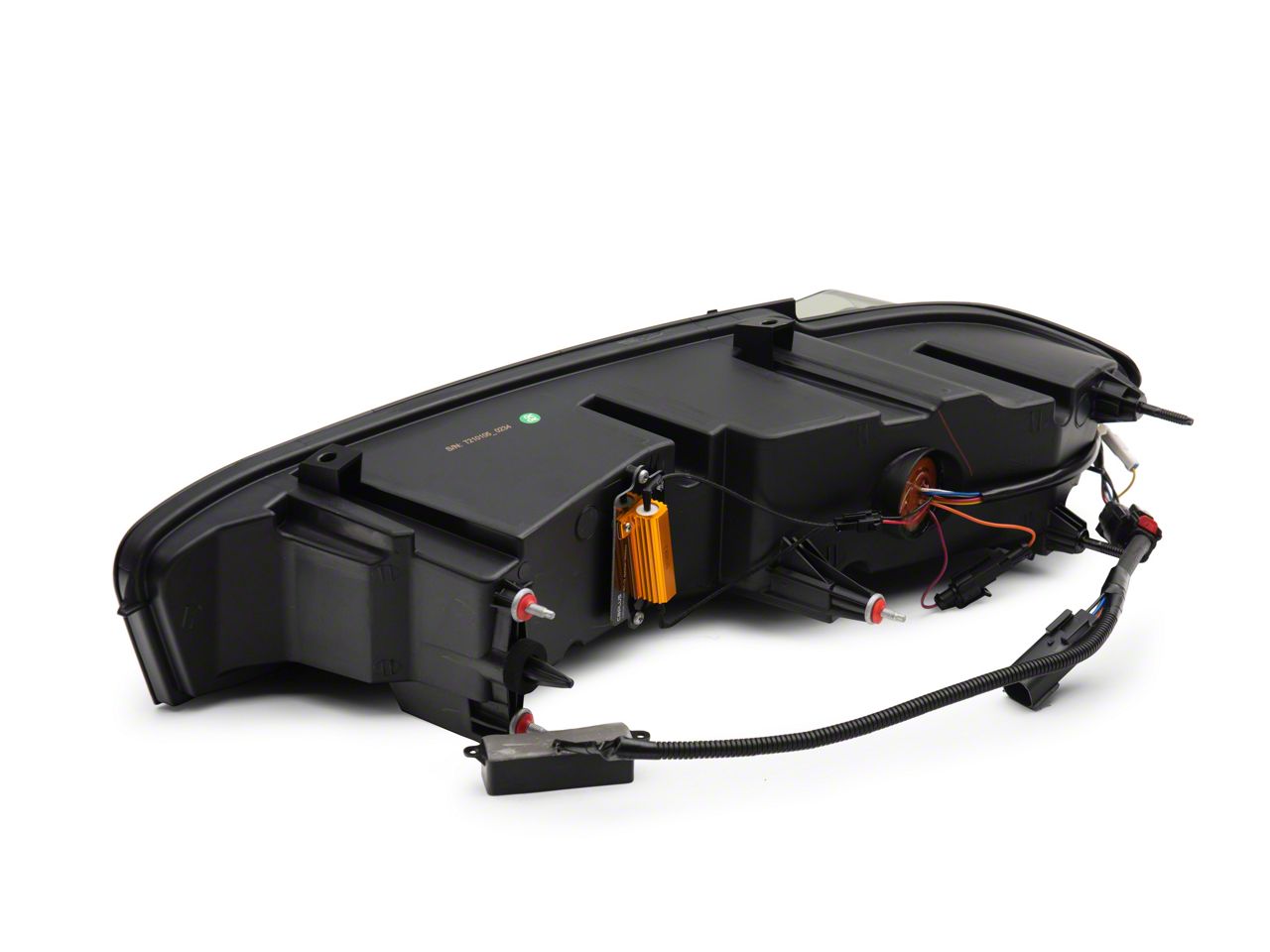 Morimoto Camaro XB LED Facelift Tail Lights; Black Housing; Smoked