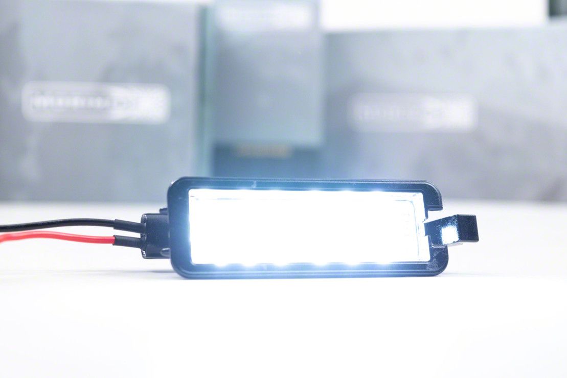 Morimoto Challenger XB LED License Plate Lights; Smoked LF73803 Morimoto Challenger XB LED License Plate Lights; Smoked LF73803