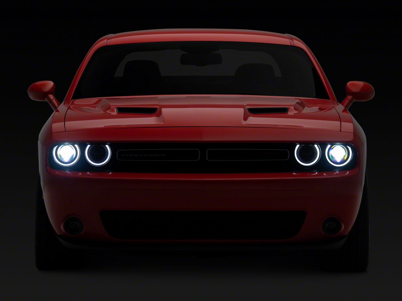 Morimoto Challenger XRGB LED Headlights; Black Housing; Clear Lens