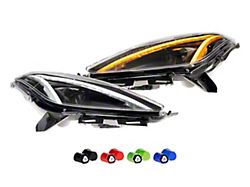 Morimoto Gen II XB LED Headlights; Black Housing; Clear Lens (14-19 Corvette C7)
