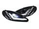 Morimoto XB LED Headlights; Black Housing; Clear Lens (05-13 Corvette C6)