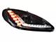 Morimoto XB LED Headlights; Black Housing; Clear Lens (05-13 Corvette C6)
