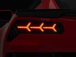 Morimoto XB LED Tail Lights; Black Housing; Smoked Lens (14-19 Corvette C7)