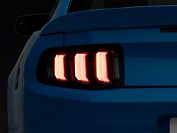 Morimoto XB LED Facelift Tail Lights; Black Housing; Smoked Lens (10-12 Mustang)