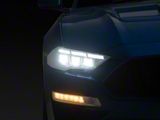 Morimoto Gen II XB LED Headlights; Black Housing; Clear Lens (18-23 Mustang GT, EcoBoost)