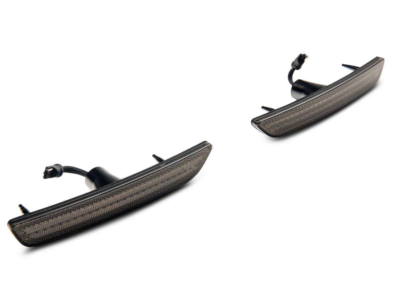 mog ページ Morimoto Mustang XB LED Front Side Marker Lights; Smoked