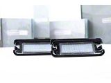 Morimoto XB LED License Plate Lights; Smoked (15-23 Mustang)